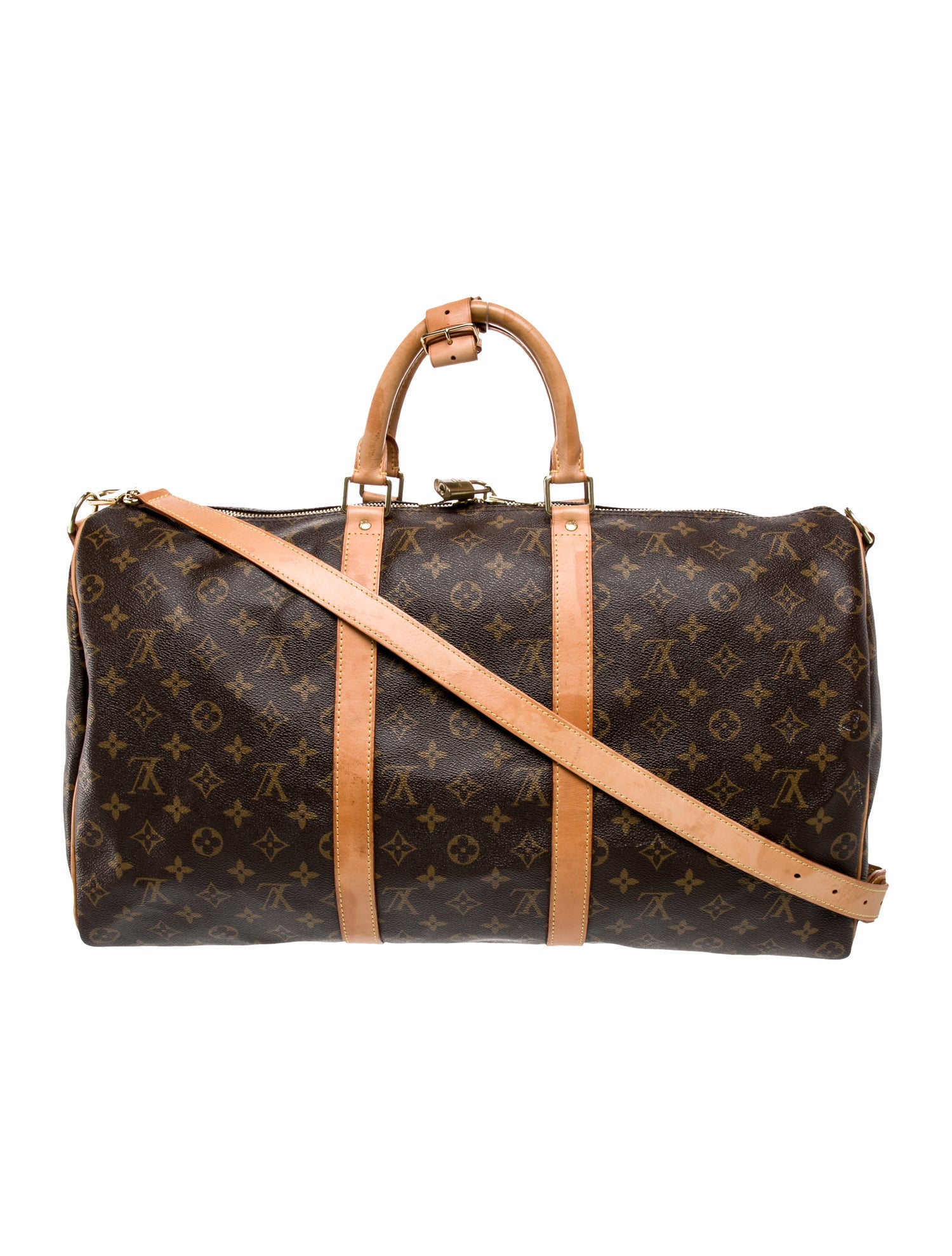 Louis Vuitton LV Monogram Keepall Bandouliere 50